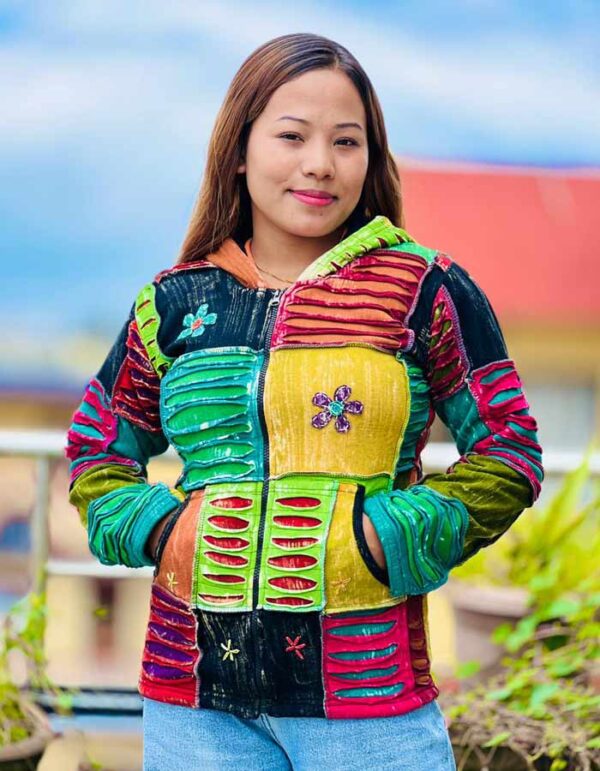 Hippie Patchwork Jacket Made in Nepal