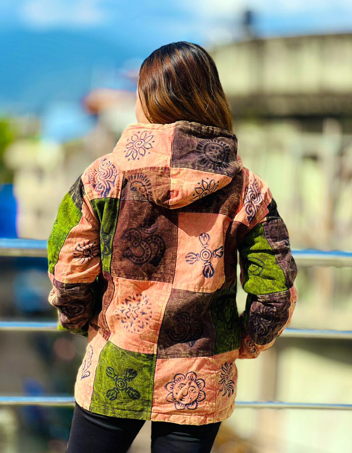 Hippie winter jacket hot sale