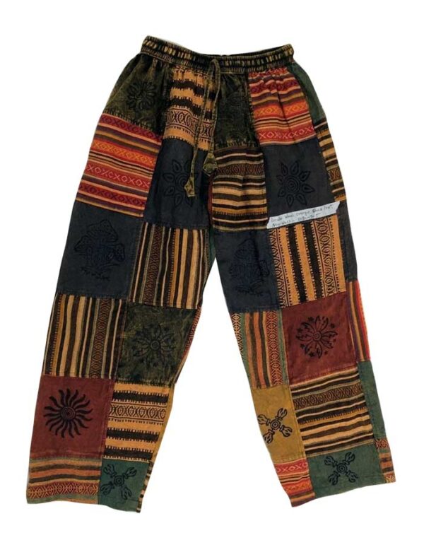 Gheri and Cotton Hippie patchwork Cotton Pant
