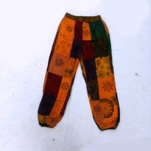 Hippie Cotton path-work Trouser Made in Nepal