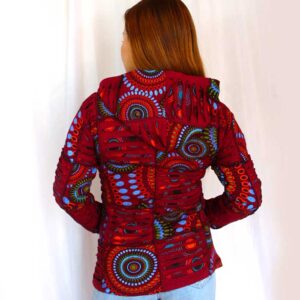 100% cotton jacket with hood