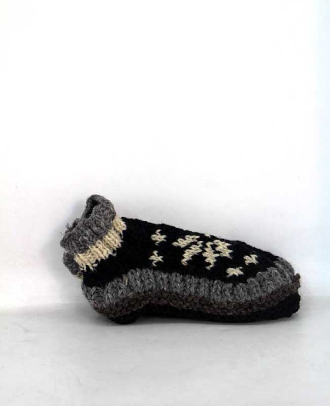 Light weight sustainable mix woolen shoes