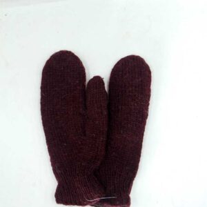Hand knitted Gloves From Wool of Sheep
