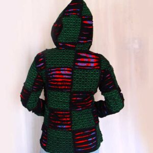 100% cotton jacket with hood