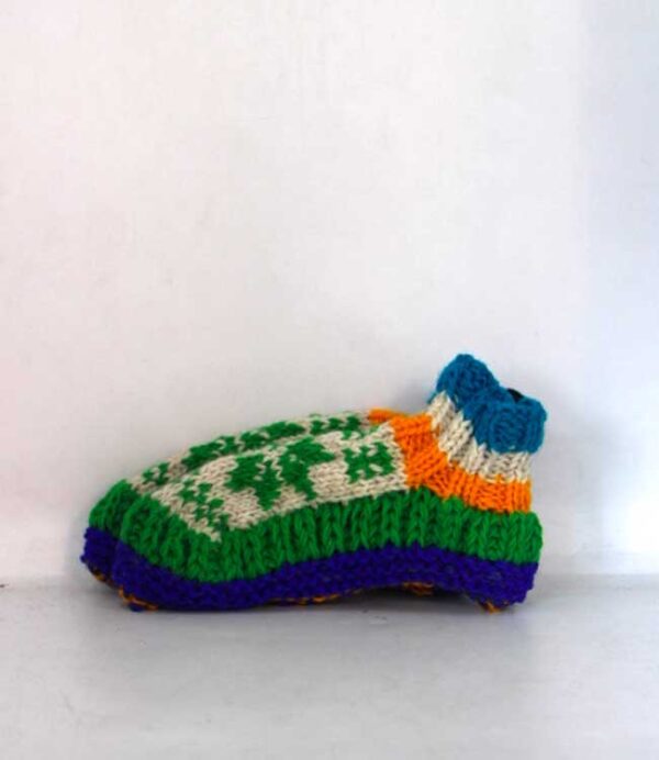 Light weight sustainable mix woolen shoes