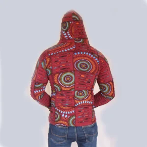 100% cotton jacket with hood