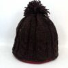 Winter Pom Pom Beanie, Knitted Wool Beanie