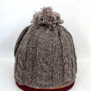 Slouchy Pom Pom Beanie