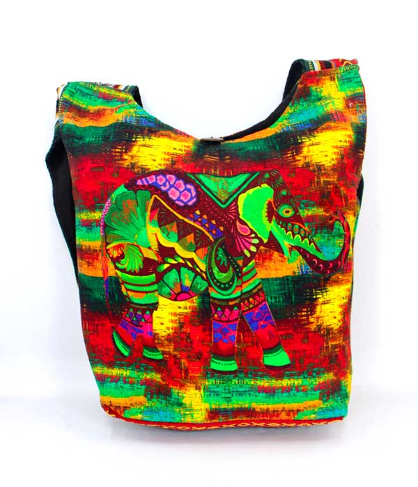 Tie Dye Hippie Women Cotton Shoulder Bag