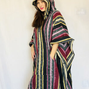 Colorful Hippie Gheri Poncho