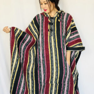 Colorful Hippie Gheri Poncho