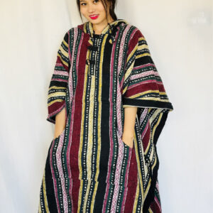 Colorful Hippie Gheri Poncho