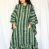 Light Green Hippie Gheri Poncho
