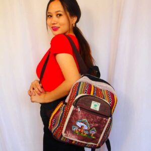 Himalayan Handmade Hemp Mini Back Pack