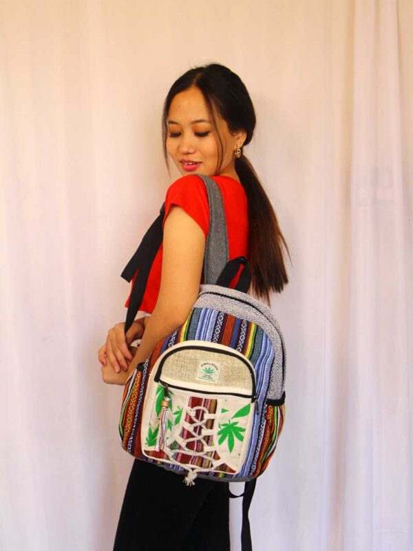 Himalayan Handmade Hemp Mini Back Pack