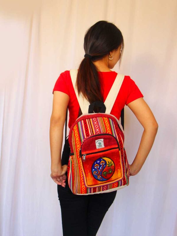 Himalayan Handmade Hemp Mini Back Pack