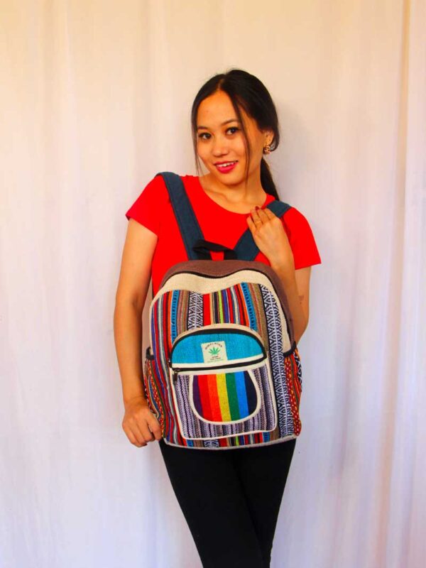Himalayan Handmade Hemp Mini Back Pack