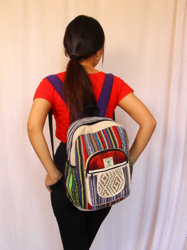 Himalayan Handmade Hemp Mini Back Pack