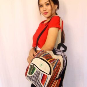 Himalayan Handmade Hemp Mini Back Pack