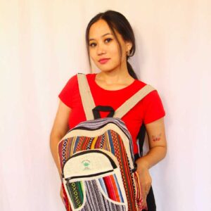 Himalayan Handmade Hemp Mini Back Pack