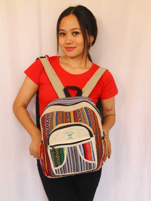 Himalayan Handmade Hemp Mini Back Pack