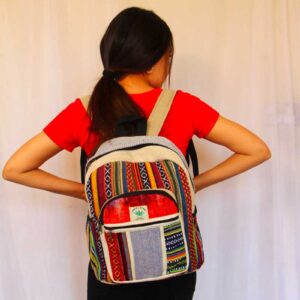 Himalayan Handmade Hemp Mini Back Pack