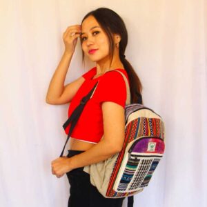 Himalayan Handmade Hemp Mini Back Pack