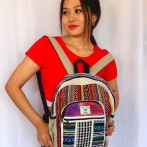 Himalayan Handmade Hemp Mini Back Pack