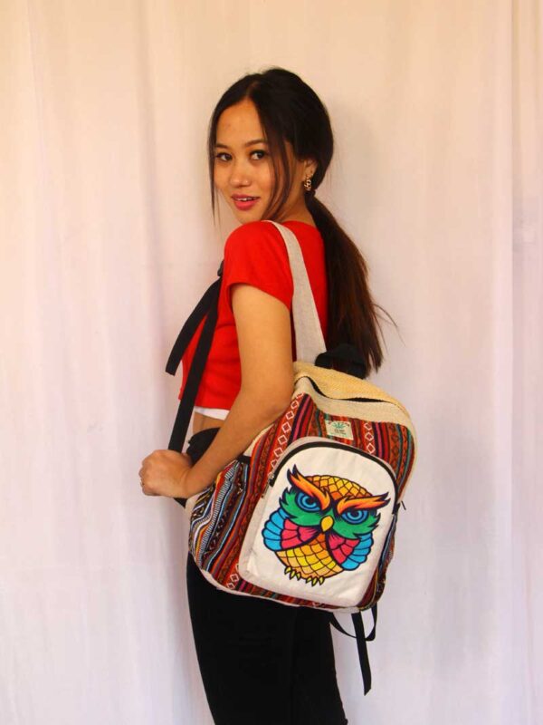 Himalayan Handmade Hemp Mini Back Pack