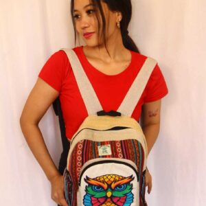 Himalayan Handmade Hemp Mini Back Pack