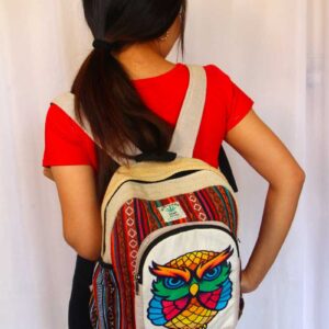 Himalayan Handmade Hemp Mini Back Pack