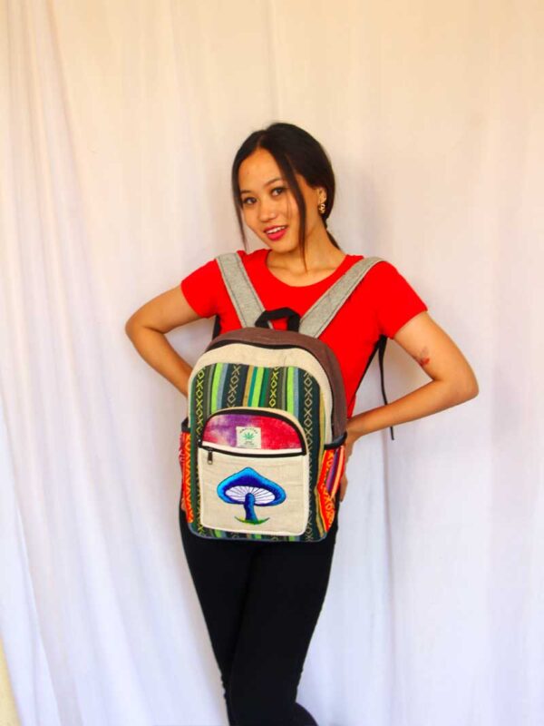 Himalayan Handmade Hemp Mini Back Pack