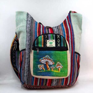 Forest Mushroom Printed Shoulder Bag