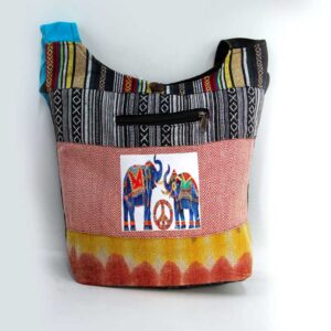 Cute Elephant Printed Shoulder Bag