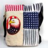 Eagle Head Print Side Bag, Colorful Shoulder Bag