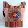 Fair Trade Red Gheri Shoulder Bag