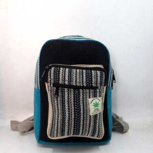 Multicolor Mini Hemp Backpack