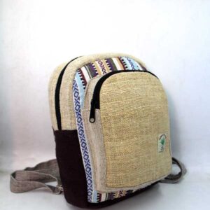 Himalayan Ecofriendly Small Hemp Backpack
