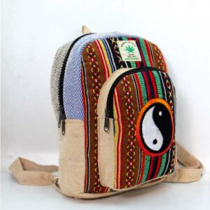 Himalayan Ecofriendly Small Hemp Backpack