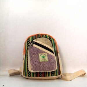 Gheri Mix Herringbone Hemp Bag