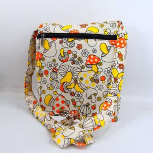 Multiple Mushroom Printed Shoulder Bag