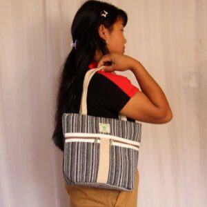 Mini Hippie Woman Shopping Bag