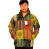 Boho Gheri Patch Jacket, Hippie Bohemian
