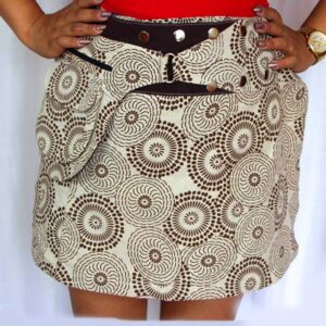 Fairtrade Hippie Wrap Boho Vintage Mini Short Skirt