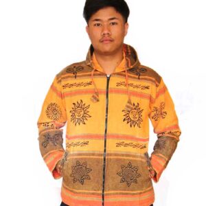 Orange Cotton Jacket