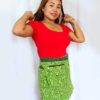 Fairtrade Hippie Wrap Boho Vintage Mini Short Skirt