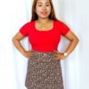 Fairtrade Hippie Wrap Boho Vintage Mini Short Skirt