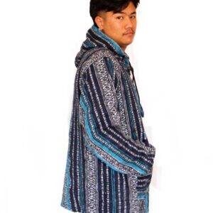 Alternative view of Bluish Mix Hippie Brushed Gheri Cotton Pullover