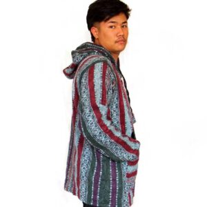 Alternative view of Made in Nepal Warm Gheri Hoodie