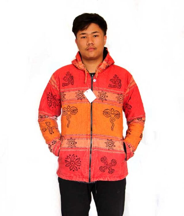 Original Shyma Men Jacket with Folk Prints